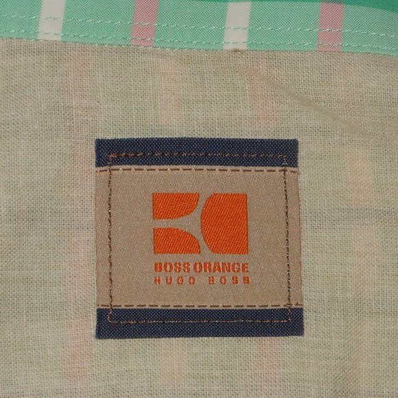 Hugo Boss Orange long sleeves men's dress shirt - Picture 2 of 9